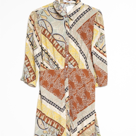 Mango Shirt Dress - Picture 1 of 10